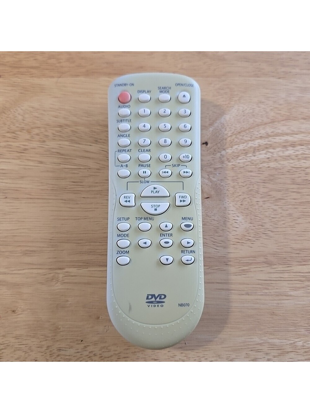 NB070 DVD Video Player Remote Control OEM for Funai, Magnavox, Sylvania & More
